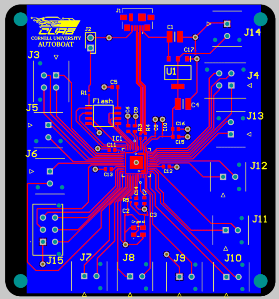 Microcontroller PCB design